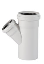 Derivación 45° PP Ostendorf/Crearplast-Skolan Safe, DN/OD 160 - 110 mm